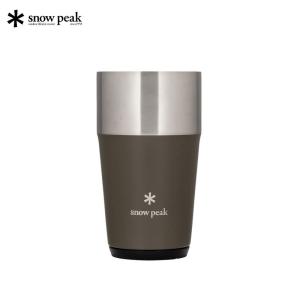 スノーピーク サーモタンブラー470 オリーブグリーン