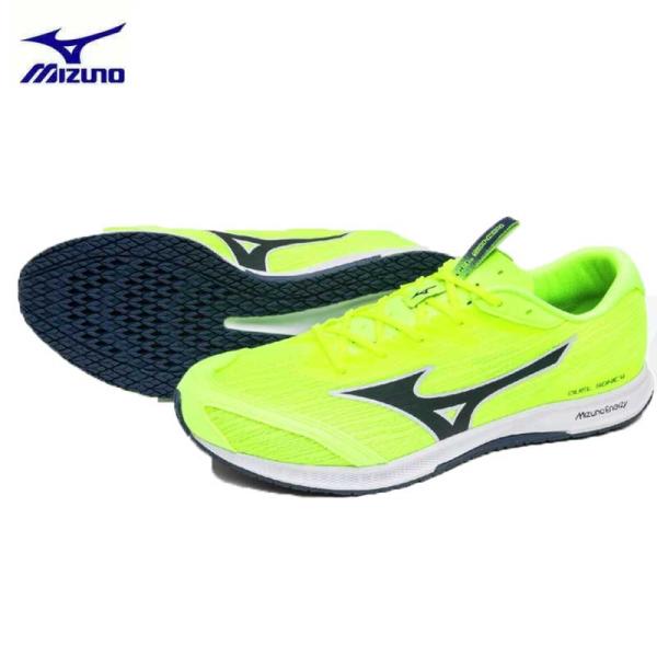 ミズノ デュエルソニック4 メンズ レディース 陸上競技 レーシング シューズ ランニング トレーニ...