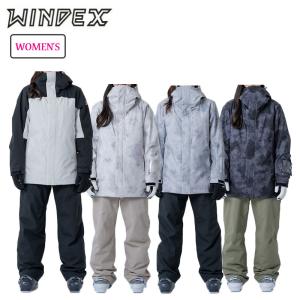 【11/30まで値下げ】スノーウエア　スキーウェア　レディース　M 新品 ウインデックス スキーウエア 上下セット レディース スキー