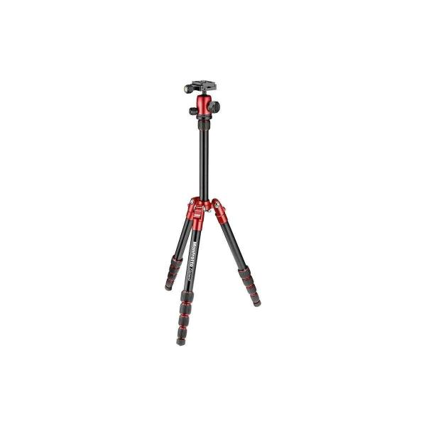 Manfrotto mkeles5rd-bh |軽量三脚とボールヘッドレッド