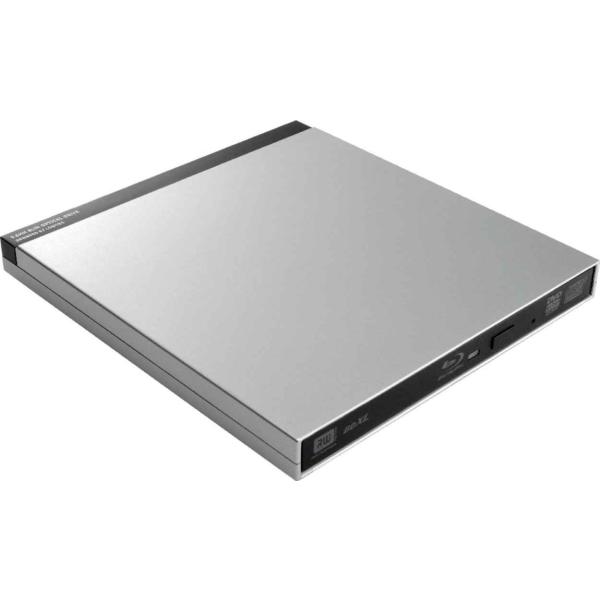 ロジテック(エレコム) Blu-rayディスクドライブfor MacUSB3.0スリム/シルバー L...