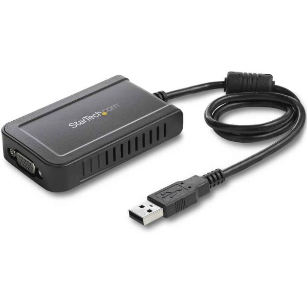 StarTech.com USB - VGA ディスプレイ変換アダプタ 1920x1200 マルチモ...