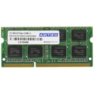 アドテック DDR3 1333/PC3-10600 SO-DIMM 8GB×2枚組 ADS10600...