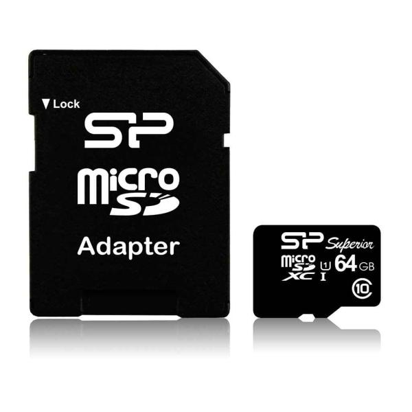 Silicon Power(シリコンパワー) microSDXCカード Superior（スーペリア...