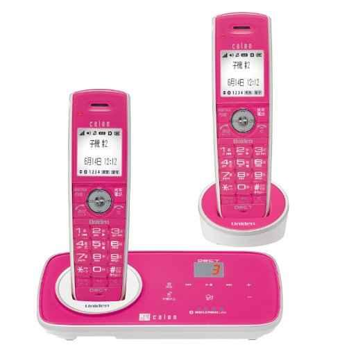 Uniden デジタルコードレス留守番電話機 可憐 子機2台タイプ ローズ DECT3280-2(R...