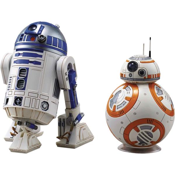 スター・ウォーズ BB-8 &amp; R2-D2 1/12スケール プラモデル
