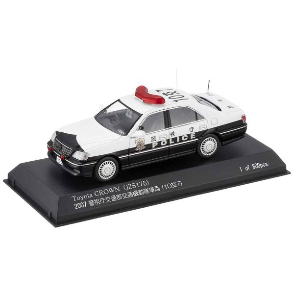 RAI&apos;S 1/43 トヨタ クラウン (JZS175) 2007 警視庁交通部交通機動隊車両 (4...