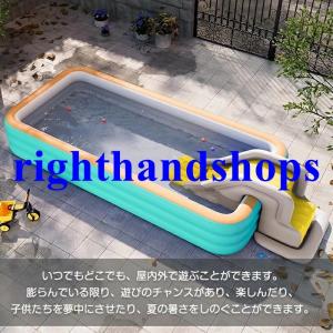 滑り台 プール 大型 すべり台 ビニールプール...の詳細画像4