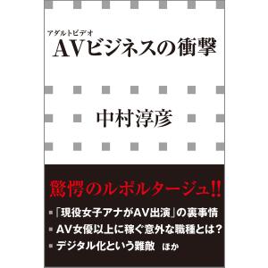 AVビジネスの衝撃(小学館新書) 電子書籍版 / 中村淳彦｜ebookjapan