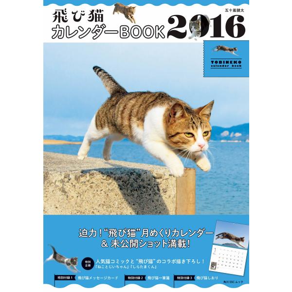 飛び猫 カレンダーBOOK 2016 電子書籍版 / 著者:五十嵐健太