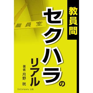 教員間セクハラのリアル 〜防止対策における教育行政・組合・県議会・マスコミ・司法の壁〜 電子書籍版 / 著:月野晄