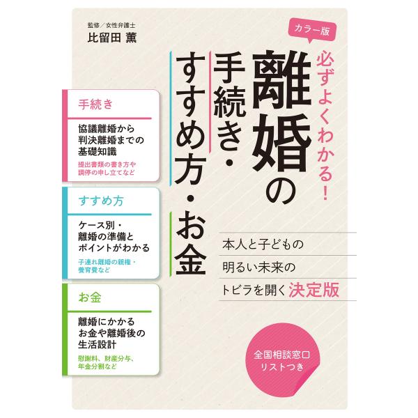 必ずよくわかる! 離婚の手続き・すすめ方・お金 電子書籍版 / 比留田 薫