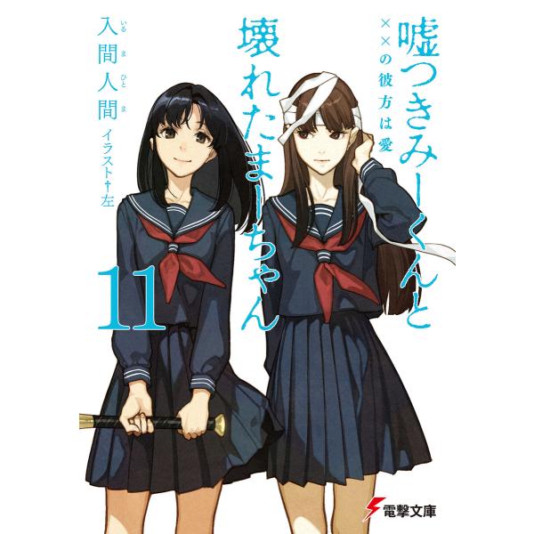 嘘つきみーくんと壊れたまーちゃん11 ××の彼方は愛 電子書籍版 / 著者:入間人間 イラスト:左