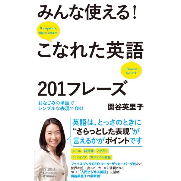 みんな使える!こなれた英語201フレーズ 電子書籍版 / 著:関谷英里子