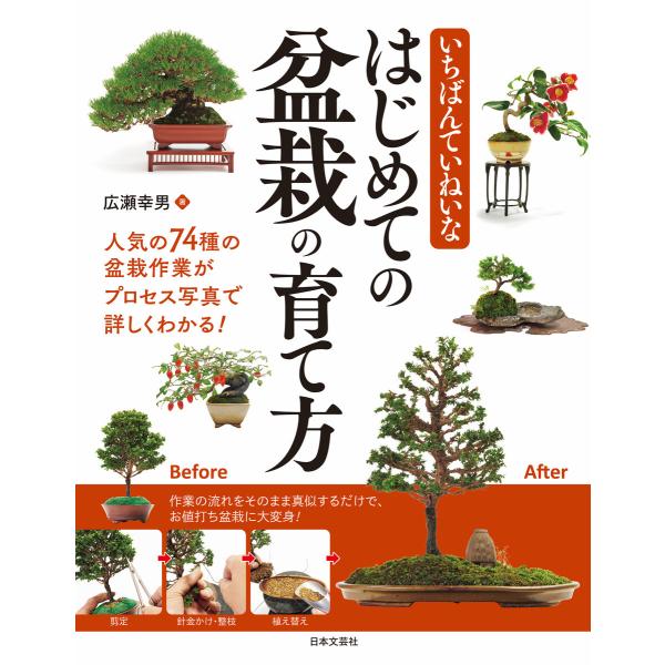 いちばんていねいな はじめての盆栽の育て方 電子書籍版 / 著:広瀬幸男