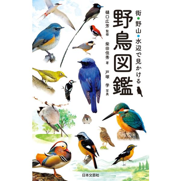 街・野山・水辺で見かける 野鳥図鑑 電子書籍版 / 監修:樋口広芳 著:柴田佳秀 写真:戸塚学