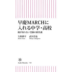 早慶MARCHに入れる中学・高校 親が知らない受験の新常識 電子書籍版 / 矢野耕平 武川晋也｜ebookjapan