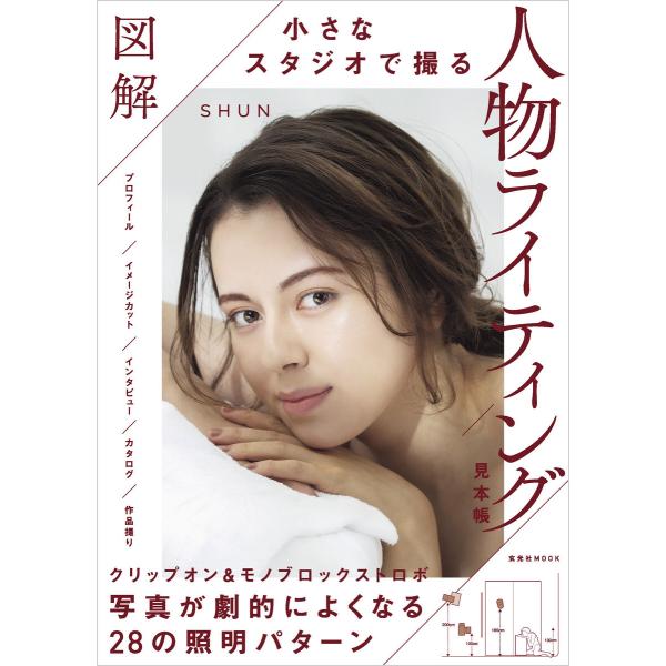 図解 小さなスタジオで撮る人物ライティング見本帳 電子書籍版 / 著:SHUN