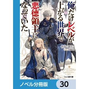 俺だけレベルが上がる世界で悪徳領主になっていた【ノベル分冊版】 30 電子書籍版 / 著者:わるいおとこ イラスト:raken｜ebookjapan