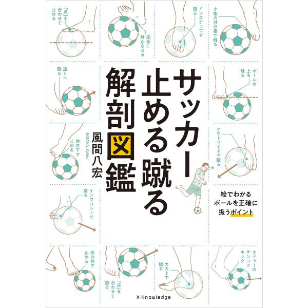 サッカー止める蹴る解剖図鑑 電子書籍版 / 風間八宏