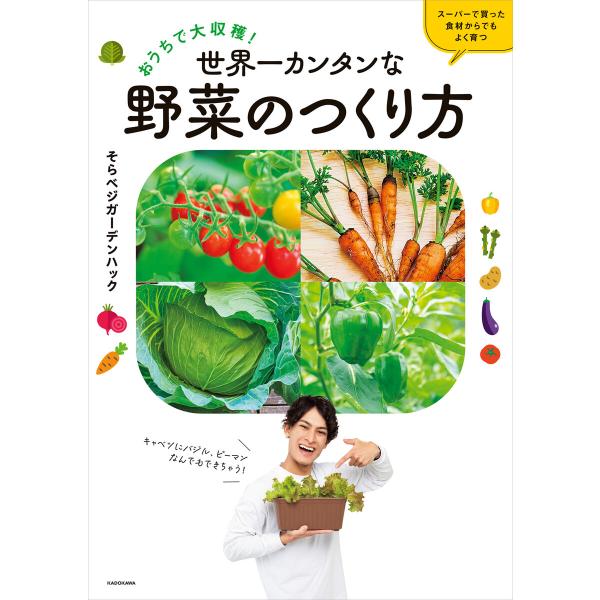おうちで大収穫! 世界一カンタンな野菜のつくり方 電子書籍版 / 著者:そらベジガーデンハック