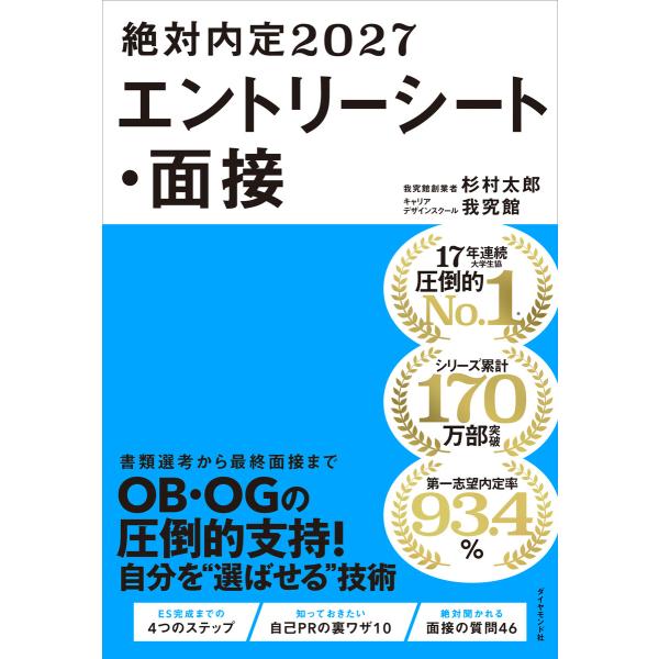 絶対内定2027 エントリーシート・面接 電子書籍版 / 杉村太郎/キャリアデザインスクール・我究館
