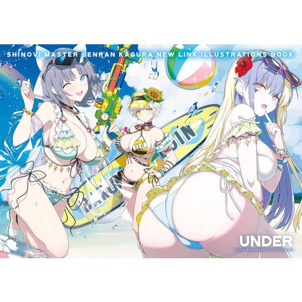 シノビマスター 閃乱カグラ NEW LINK ILLUSTRATIONS BOOK【UNDER】 電...