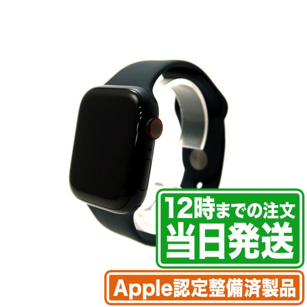 Apple Watch Series 9 45mm GPS+Cellularモデル ミッドナイトアル...