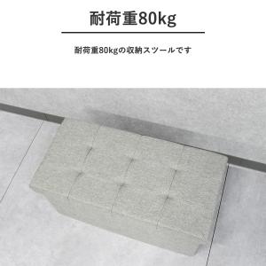 スツール 収納 おしゃれ 収納ボックス 北欧 ...の詳細画像1