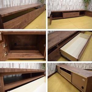 テレビ台 200cm幅 国産 完成品 テレビボ...の詳細画像1