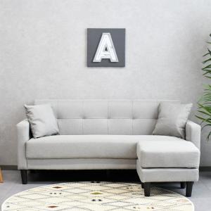 コーナーソファー コーナーソファ L字 3人 三人 カウチソファー ロー