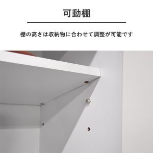 食器棚 120cm モイス加工 キッチン収納 ...の詳細画像4