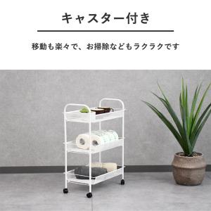 ワゴン 収納 キャスター付き 収納ラック 隙間...の詳細画像4