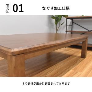 こたつ 150cm幅 長方形 こたつテーブル ...の詳細画像1