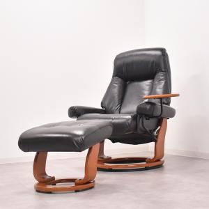 リクライニングチェア モダン レトロ クラシック デザイナーズ : 家具