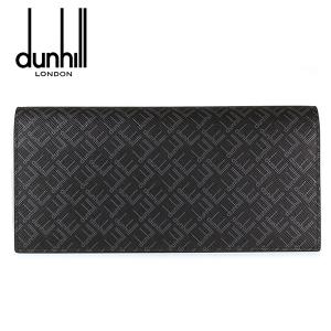 ダンヒル 長財布 メンズ 財布　dunhill シグネチャー ブラック 21R2100LT001R｜ebsya