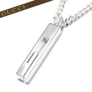 グッチ GUCCI ネックレス ペンダント Gロゴモチーフ スターリングシルバー925(純銀)  225055 J8400 8106 メンズ・レディース兼用 ユニセックス