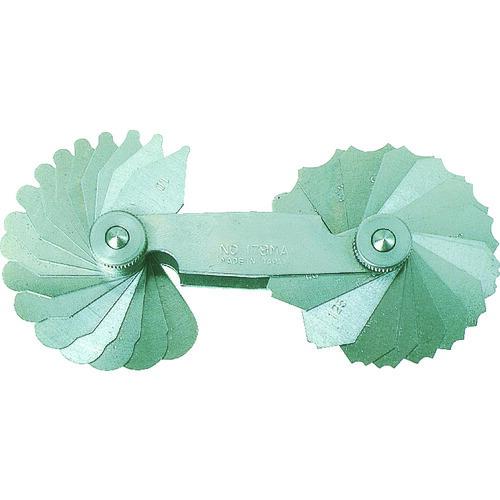 あすつく対応 「直送」 トラスコ TRUSCO 178MA ラジアスゲージ 測定範囲１．０〜７．０ ...