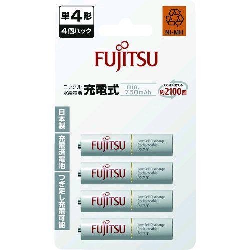 あすつく対応 「直送」 富士通  HR4UTC4B ニッケル水素充電池 単４ ４本入