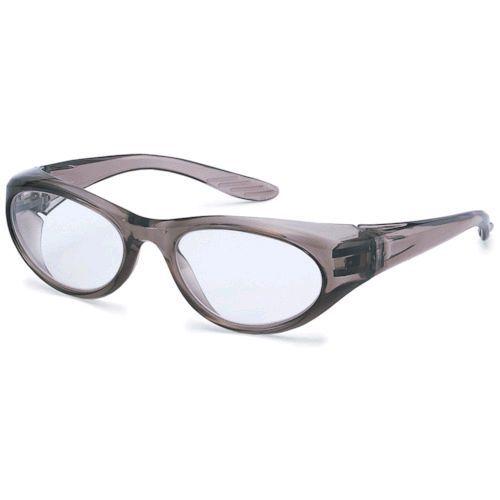 あすつく対応 「直送」 スワン  YS380 二眼型保護メガネ フレームタイプ レンズ色：クリア テ...