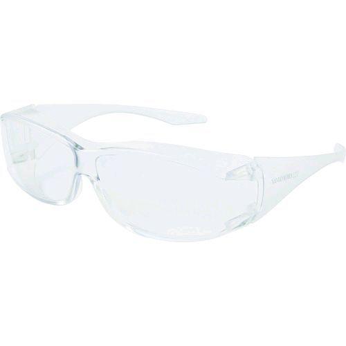 あすつく対応 「直送」 スワン  YX-520  二眼型保護メガネ フィットタイプ レンズ色／テンプ...
