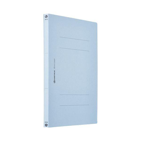 スマートバリュー D017J-RBL フラットファイルA4S R青10冊 D017JRBL 紙バイン...