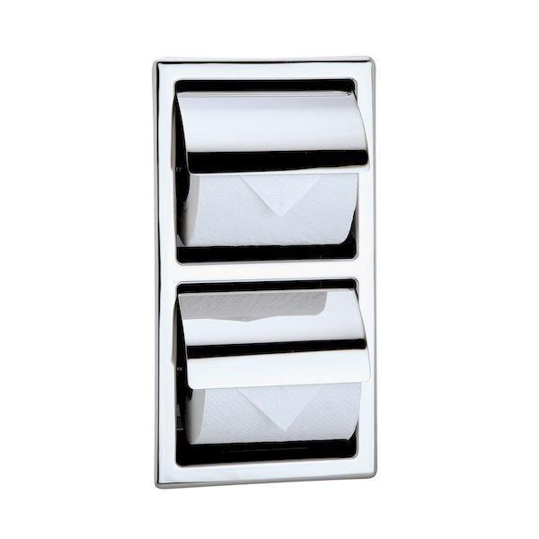 リラインス RELIANCE R2985-S 2連ペーパーホルダー（タテ埋込型・インストレーションク...