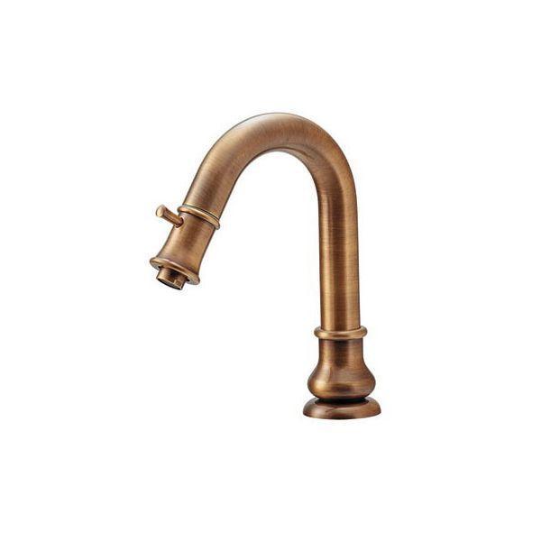 カクダイ 716-033A-AB 立水栓 ブラス 716033AAB オールドブラス 水栓金具 オー...