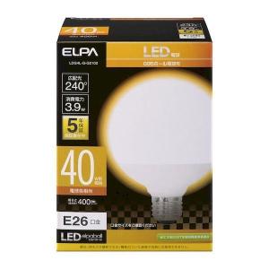 朝日電器 ELPA LDG4L-G-G2102 LED電球 ボール形G95 LDG4LGG2102 電球色 エルパ 40W形｜ebuhin