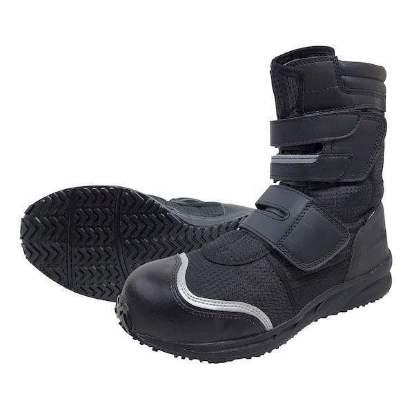 日進ゴム 4932807084579 ＪＳＡＡ Ｂ種ハイカットプロスニーカー スプリガン＃８０黒 ２...