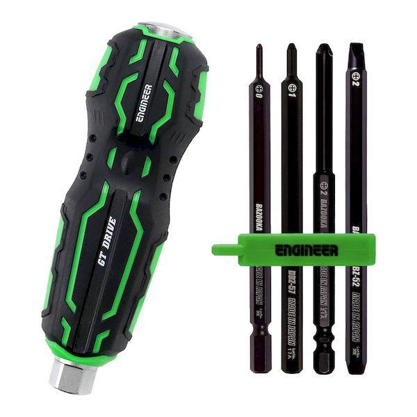 あすつく対応 「直送」 エンジニア ENGINEER DZ-76 GTドライヴ ネジバズーカセット ...