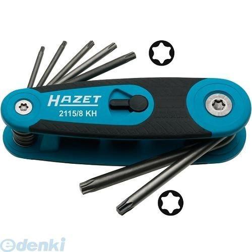 ハゼット HAZET 2115/8KH   トルクスオフセットスクリュードライバーセット 2115/...