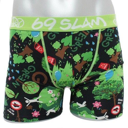 69SLAM / SAVE THE FOREST BLACK / マイクロファイバー / メンズ