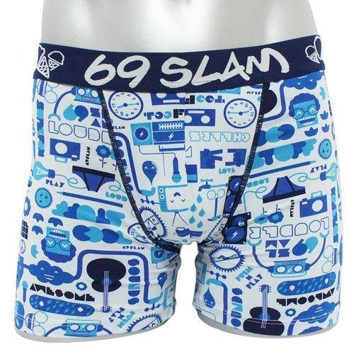 69SLAM / SUPERFUN BLUE / マイクロファイバー / メンズ